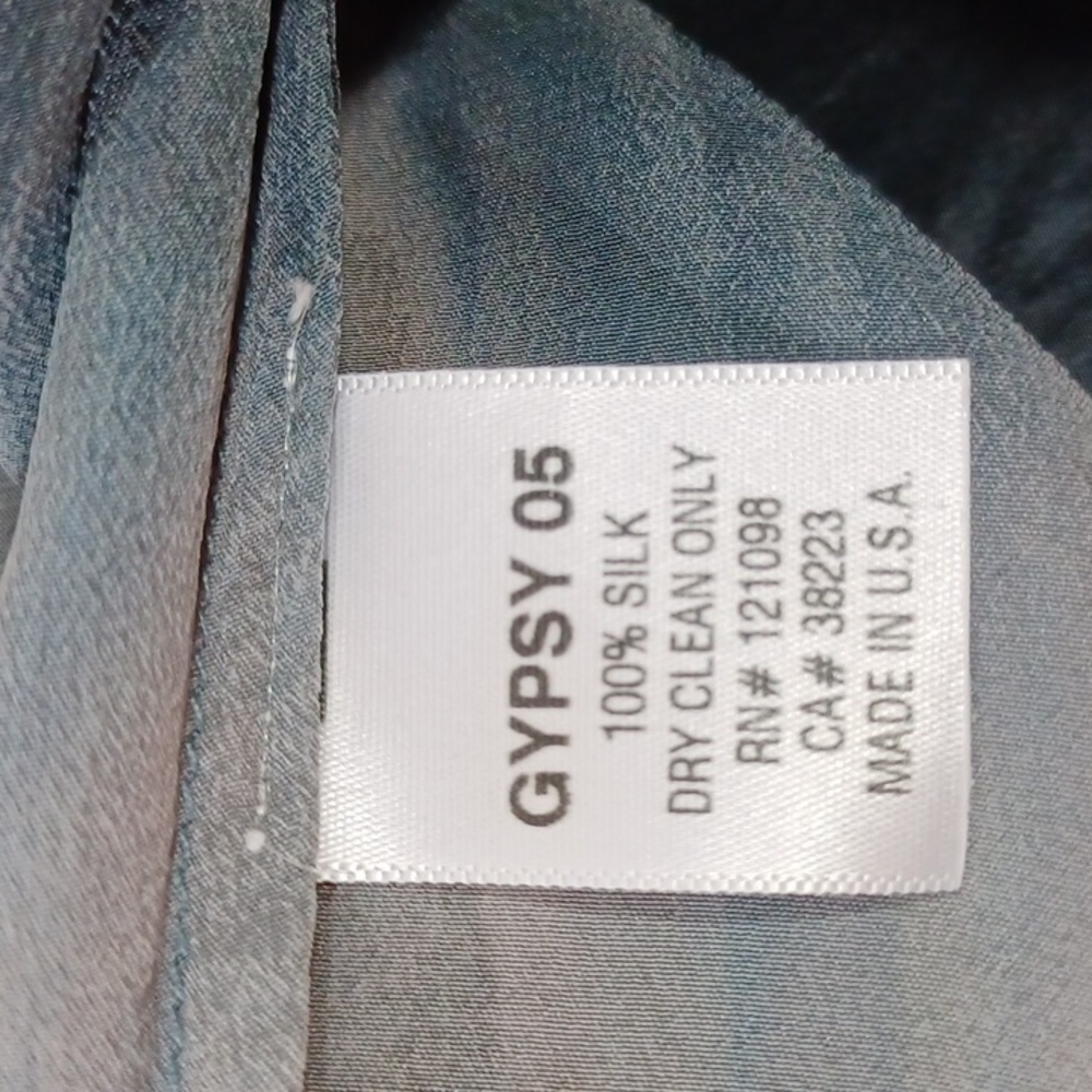 $188 Silk Gypsy 05  Dress S - Picture 9 of 9